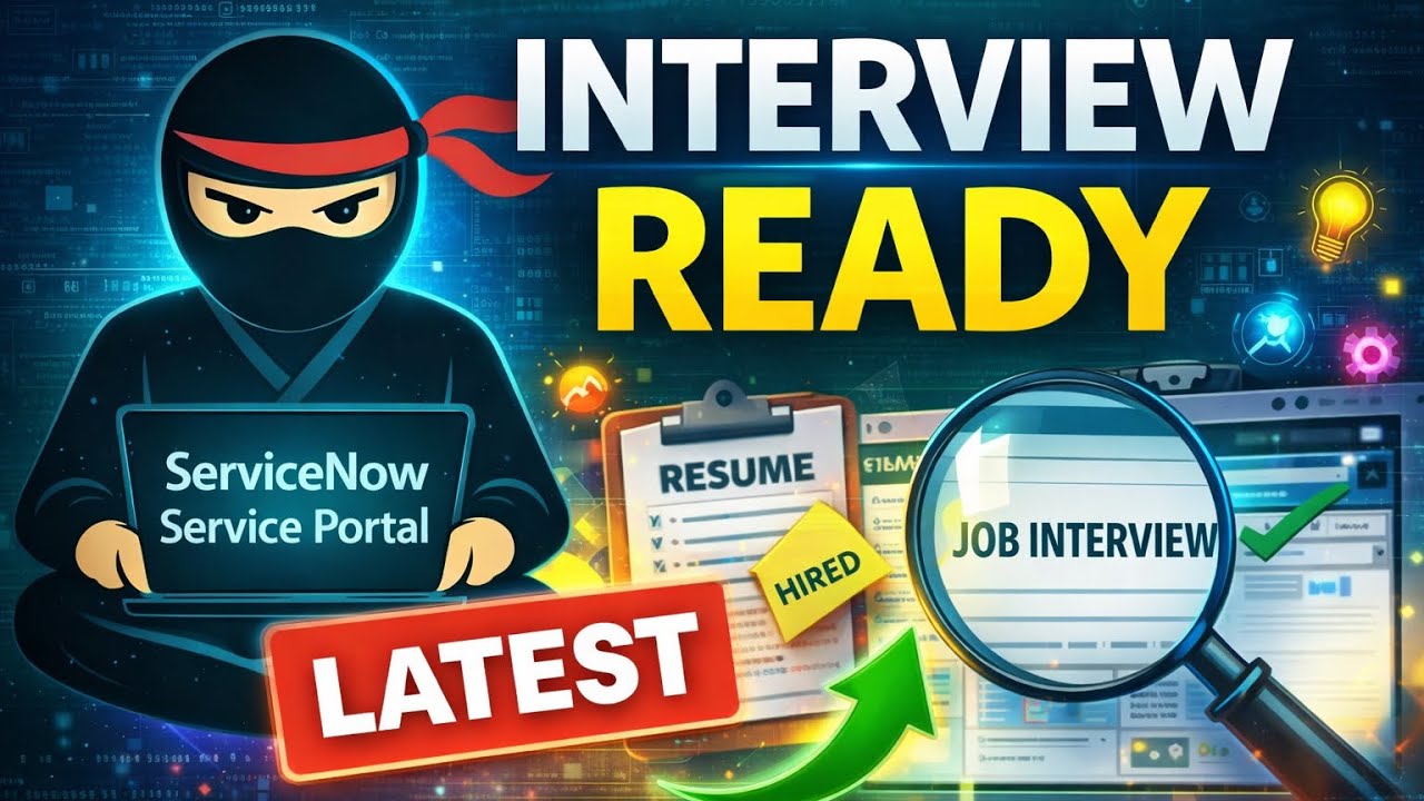 Service portal | Interview Ready Video | Latest
