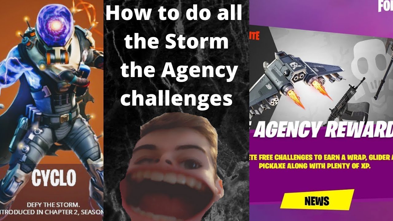 HOW TO DO ALL THE STORM THE AGENCY CHALLENGES! (walkthrough and guide) [doomsday is here!]