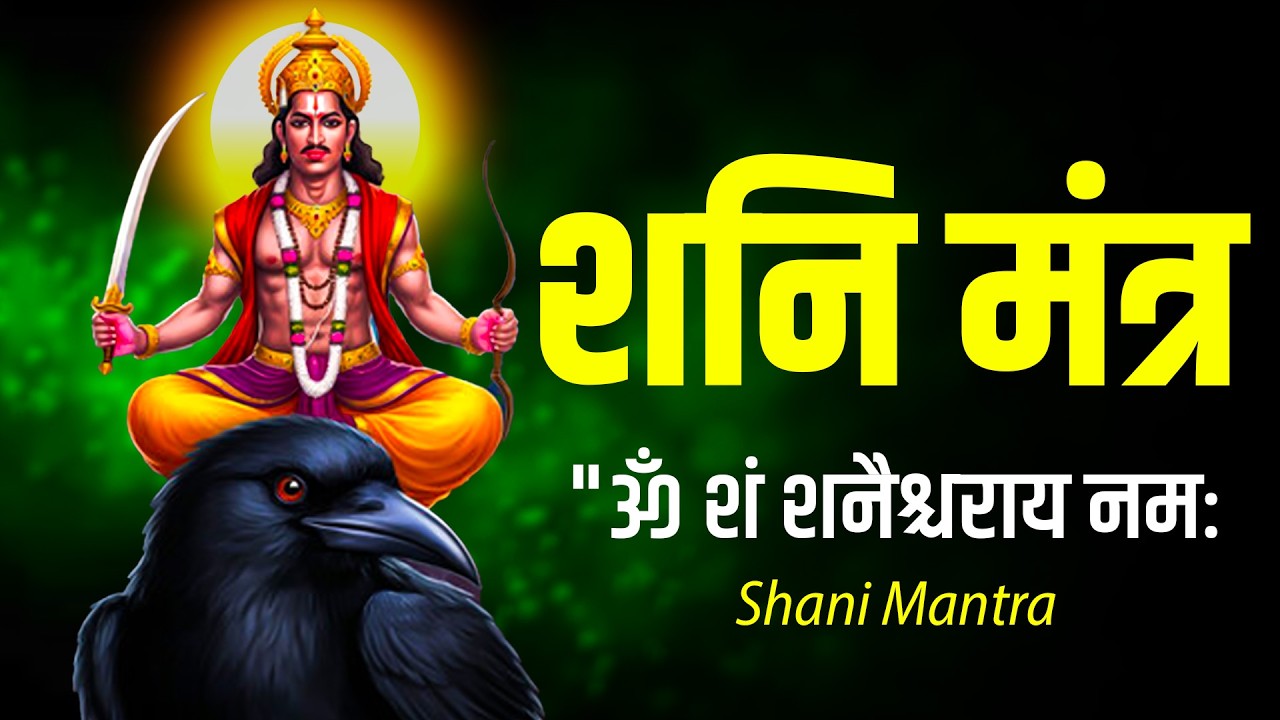 ॐ नीलांजन समाभासं--Shani  Mantra | शनि कृपा बरसे, मिटे हर क्लेश-उदासं | Om Neelanjana Samaabhasam |