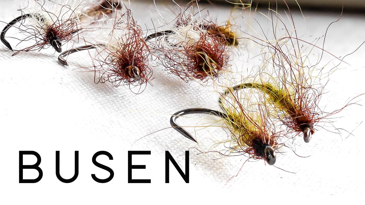 Dry fly tying for trout - Busen