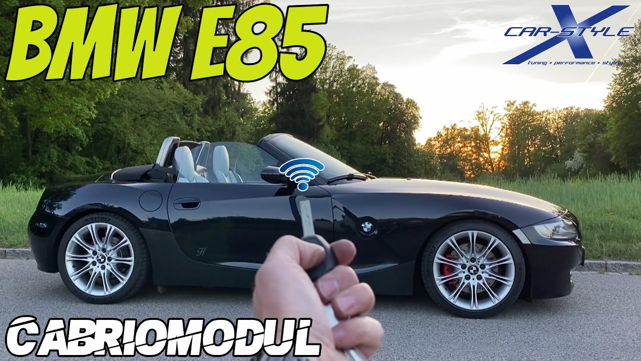 Cabriomodul, Dachmodul, Verdeckmodul - XCar-Style passend f&uuml;r BMW Z4 (E85) AIO Z4M Roadster