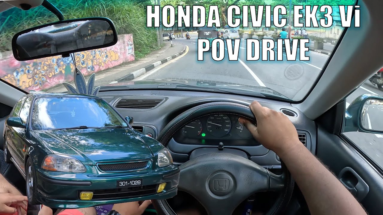 Honda Civic Vi EK3 D15B POV Drive Part 1