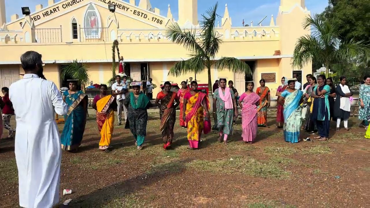 தாய்மார்களுக்கான பேலன்ஸ் போட்டியின் இறுதிச்சுற்று #sacredheartkilachery #pongalgames