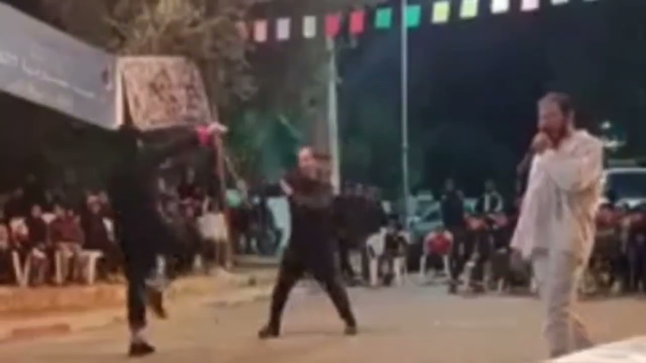 العصا التقليدية مع المشايخ مستغانم Algérien Traditionnelle Combat Stick Mostaganem