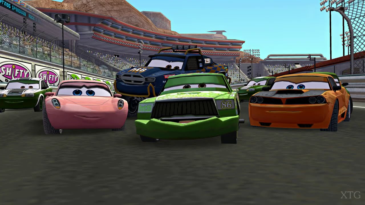 Cars: Race-O-Rama - Sprints PS2 Gameplay HD (PCSX2)