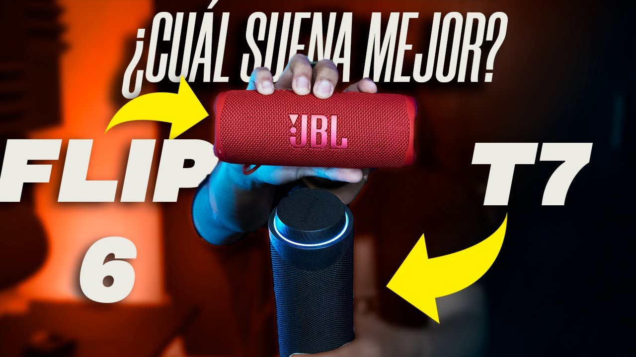 ¿LES FALTAN BAJOS? | COMPARATIVA JBL FLIP 6 VS TRONSMART T7