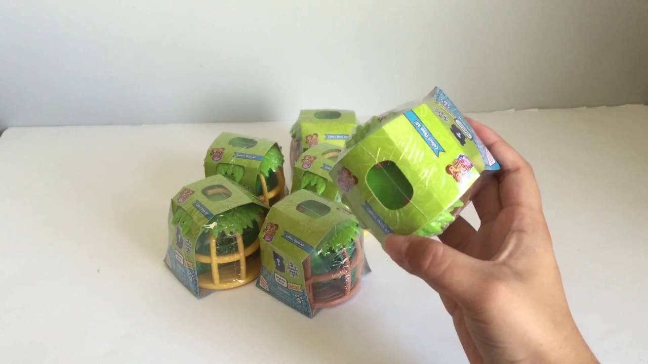 New Jungle In My Pocket Blind Pet Carriers | kittentsumsntoys