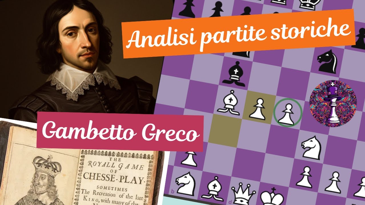 GIOACCHINO GRECO partite storiche #italiangame GAMBETTO GRECO #scacchi #chess #attacco #tattica
