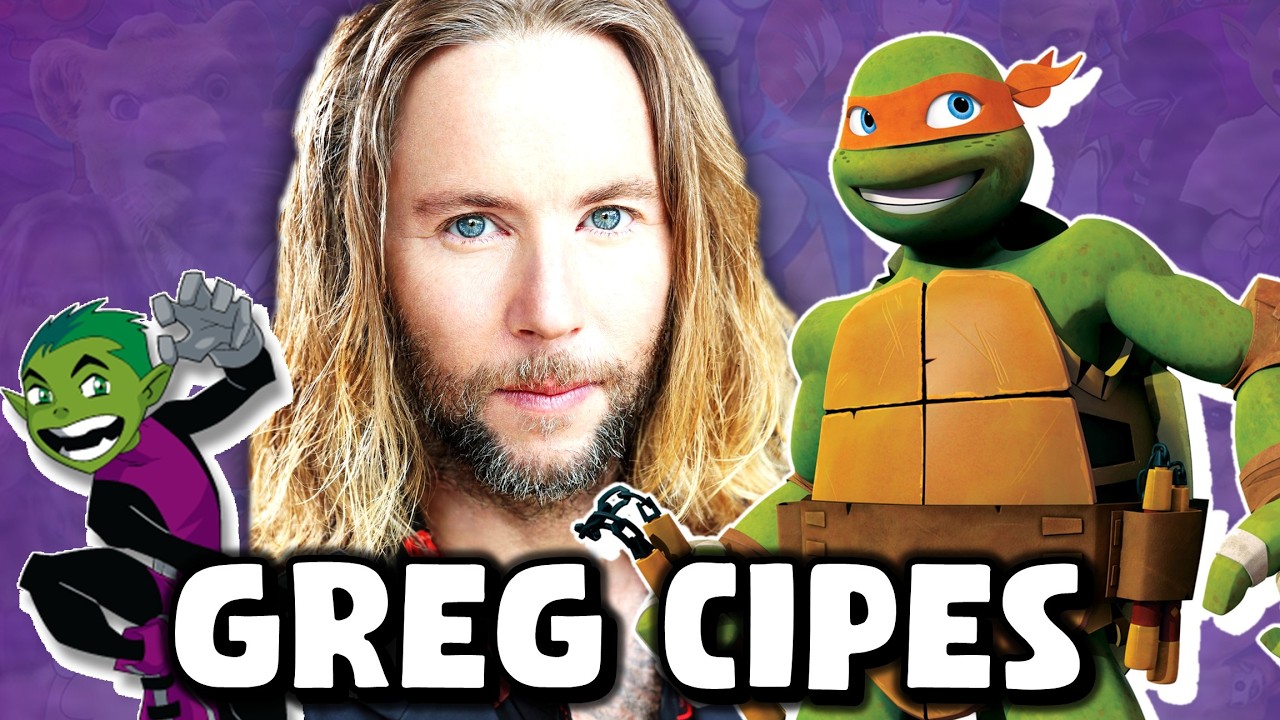 Greg Cipes has Parkinson's Disease (2012 Michelangelo Voice Actor)