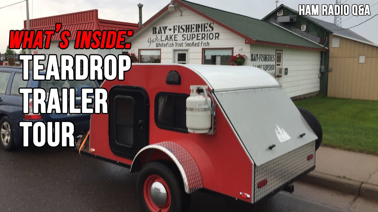 TC Teardrops Camper Tour - Ham Radio Q&A