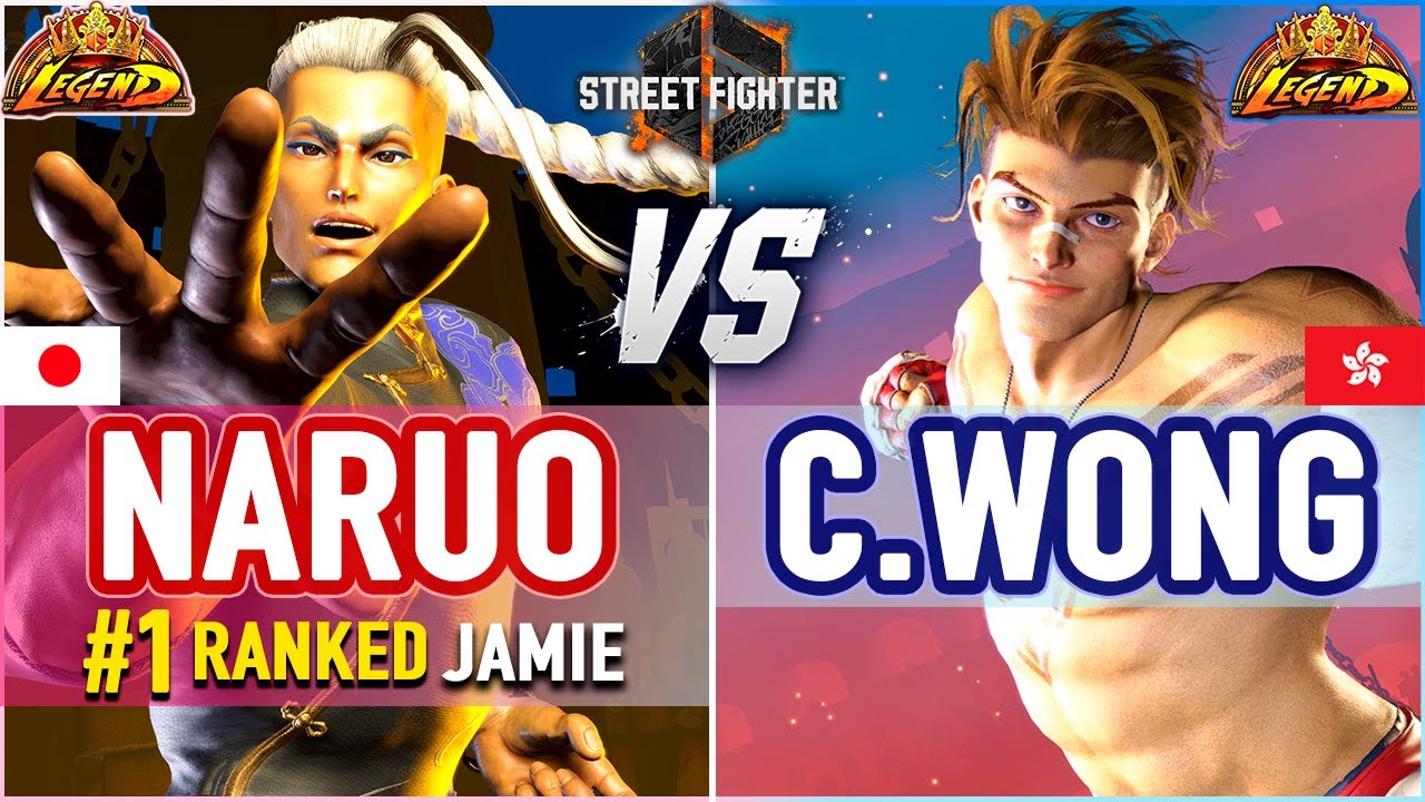 SF6 🔥 Naruo (#1 Ranked Jamie) vs Chris Wong (Luke) 🔥 SF6 High Level Gameplay