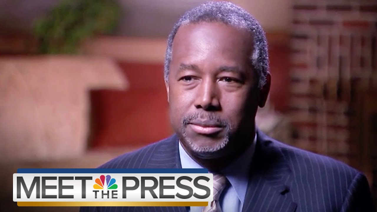 Ben Carson: Holocaust, Abortion, Roe v. Wade (Full Interview) | Meet The Press | NBC News