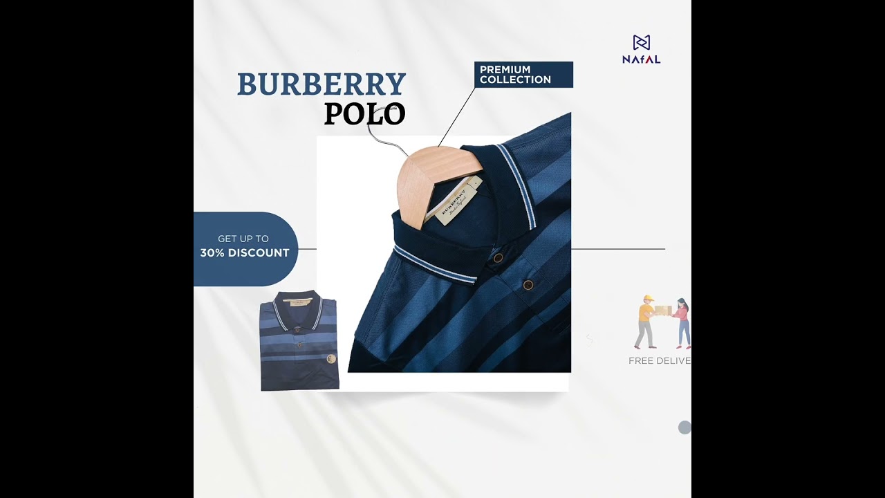 Burberry Premium Polo shirts | Best for Summer | Order Now#viral #burberry #contrast #clothing #polo