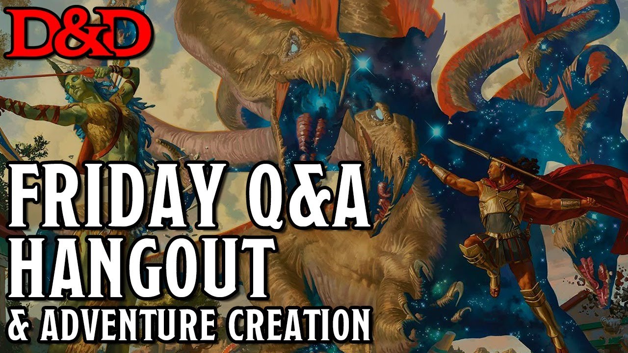 🔴 D&D Adventure Creation and DM Q&A