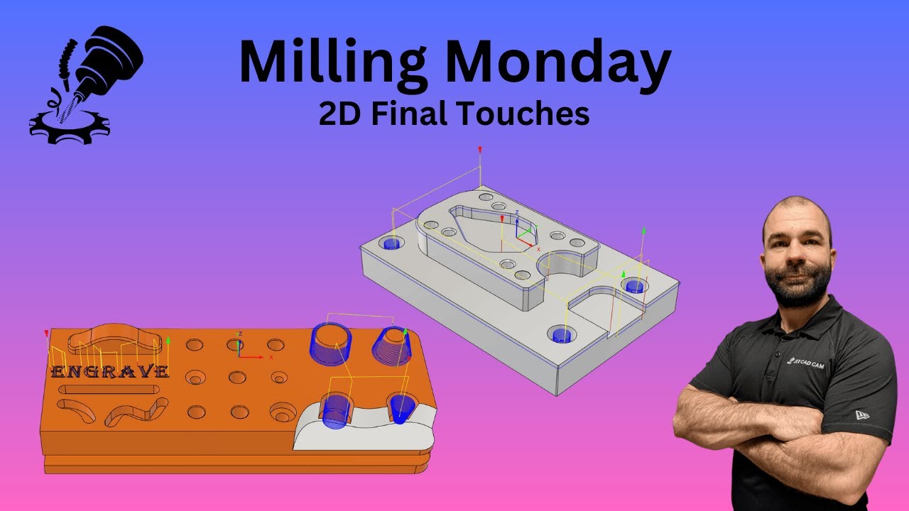 Milling Monday: Perfect Holes, Threads, and Engraving in Fusion 360