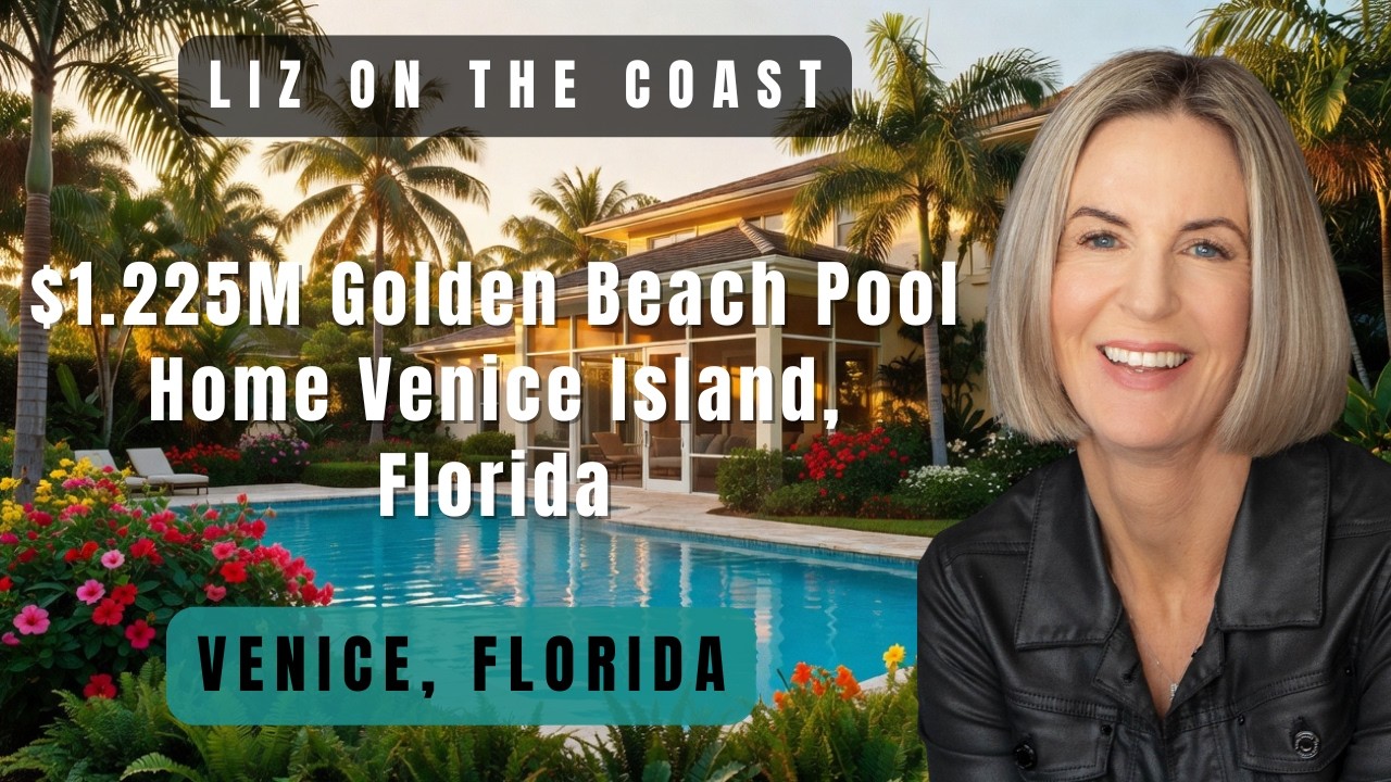 Inside a Golden Beach Pool Home on Venice Island | 393 Flamingo Drive | TV Feature