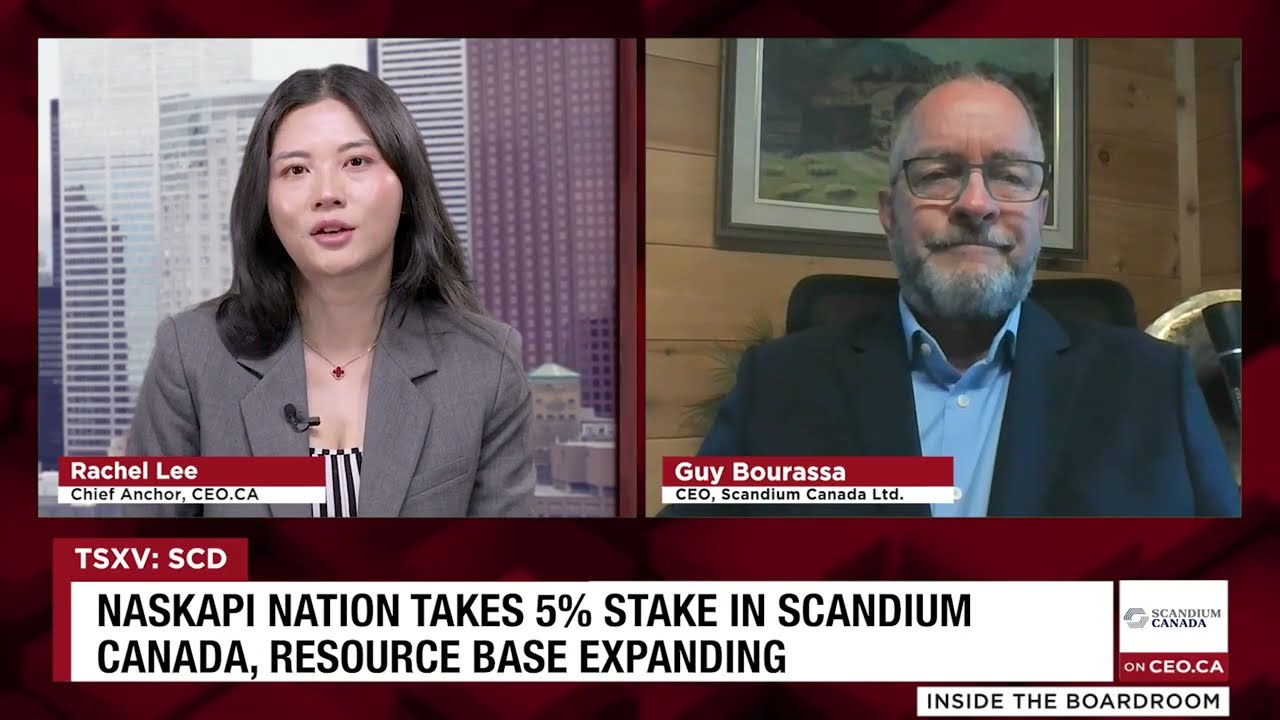 Naskapi Nation Takes 5% Stake in Scandium Canada, Resource Base Expanding