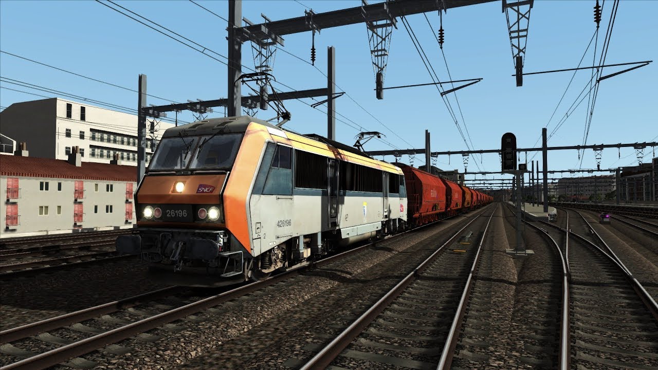 Train Simulator 2019 - BB 26000 fret en région lyonnaise