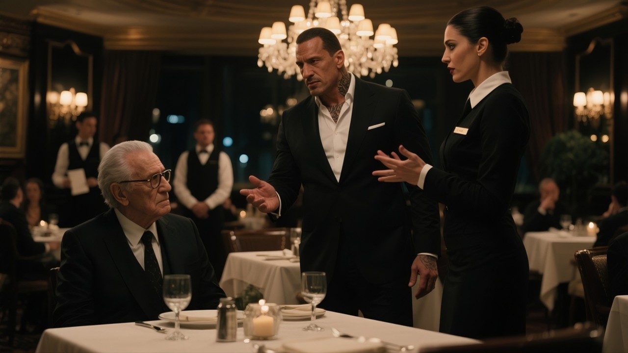 A Waitress Greeted the Mafia Boss’s Deaf Father — Her Sign Language Stunned Everyone