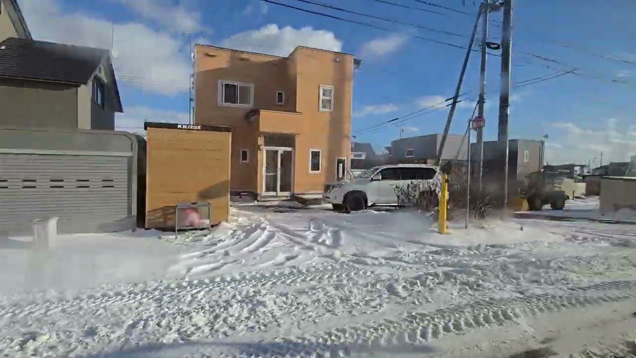 北海道中央バス石狩～3線間乗車動画
