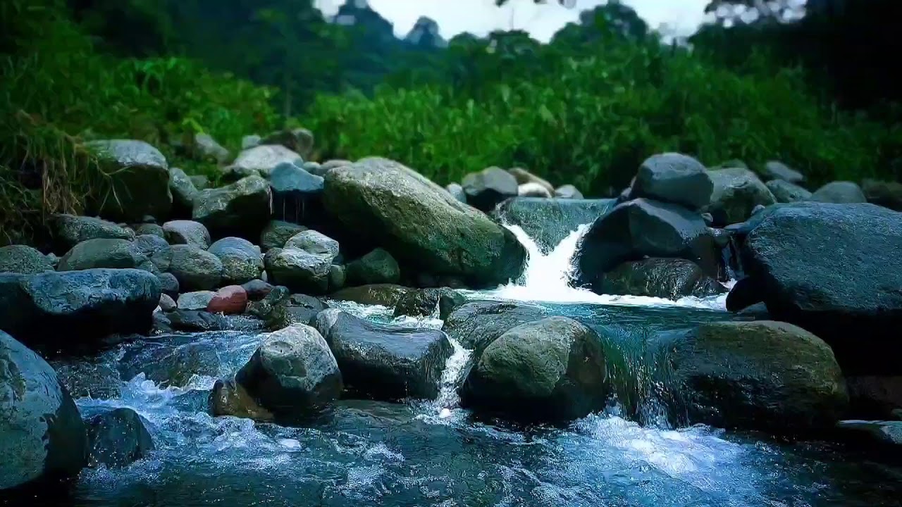 🍃 Soft Mountain River ASMR Sounds for Deep Sleep, Relaxation & Calm Focus