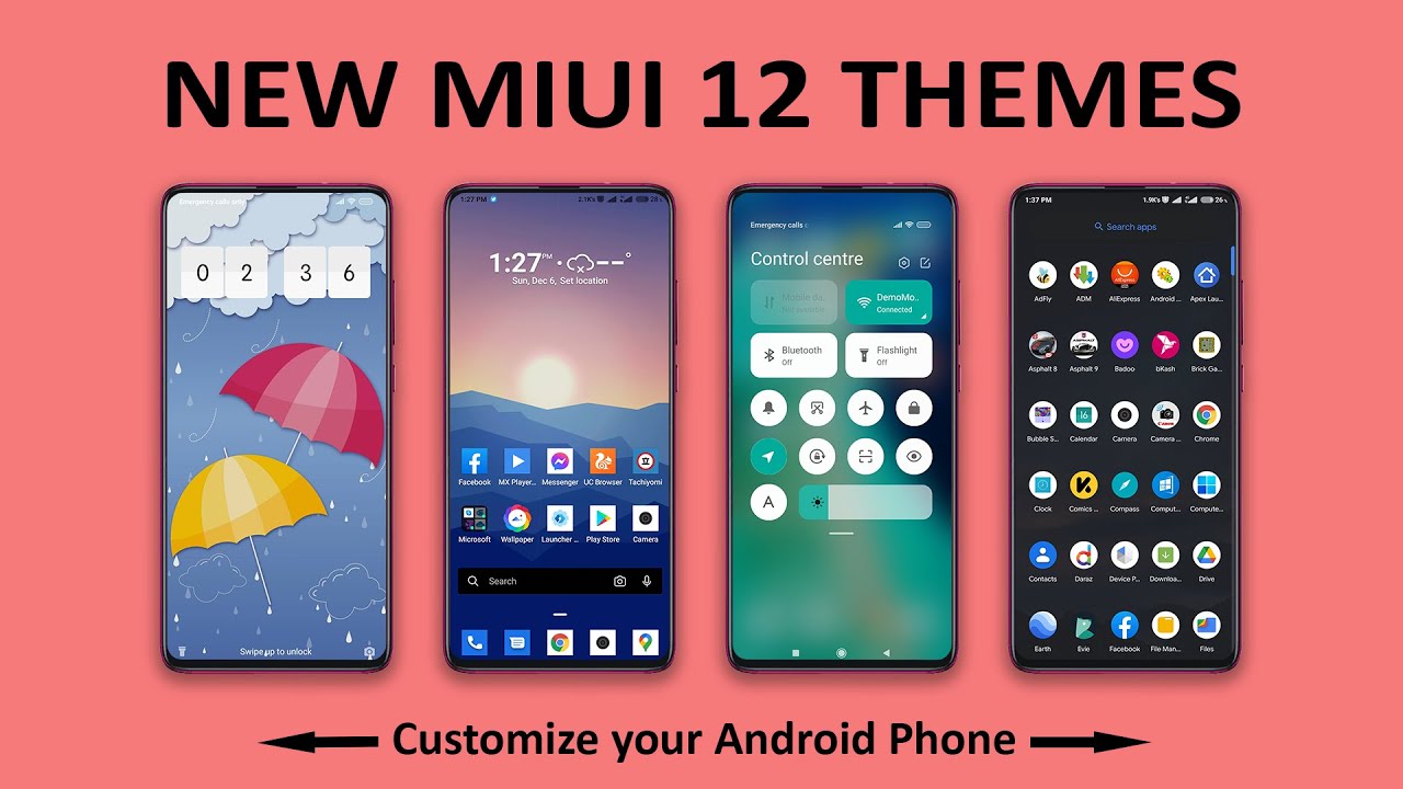 MIUI 12 Themes | Top 10 Awesome MIUI 12 Themes You Must Try 🔥🔥