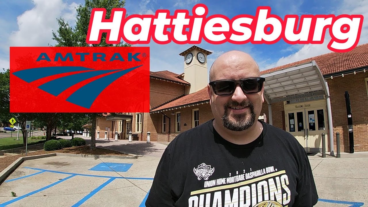 PrimeTrains - Hattiesburg, Mississippi - Amtrak Station Tour