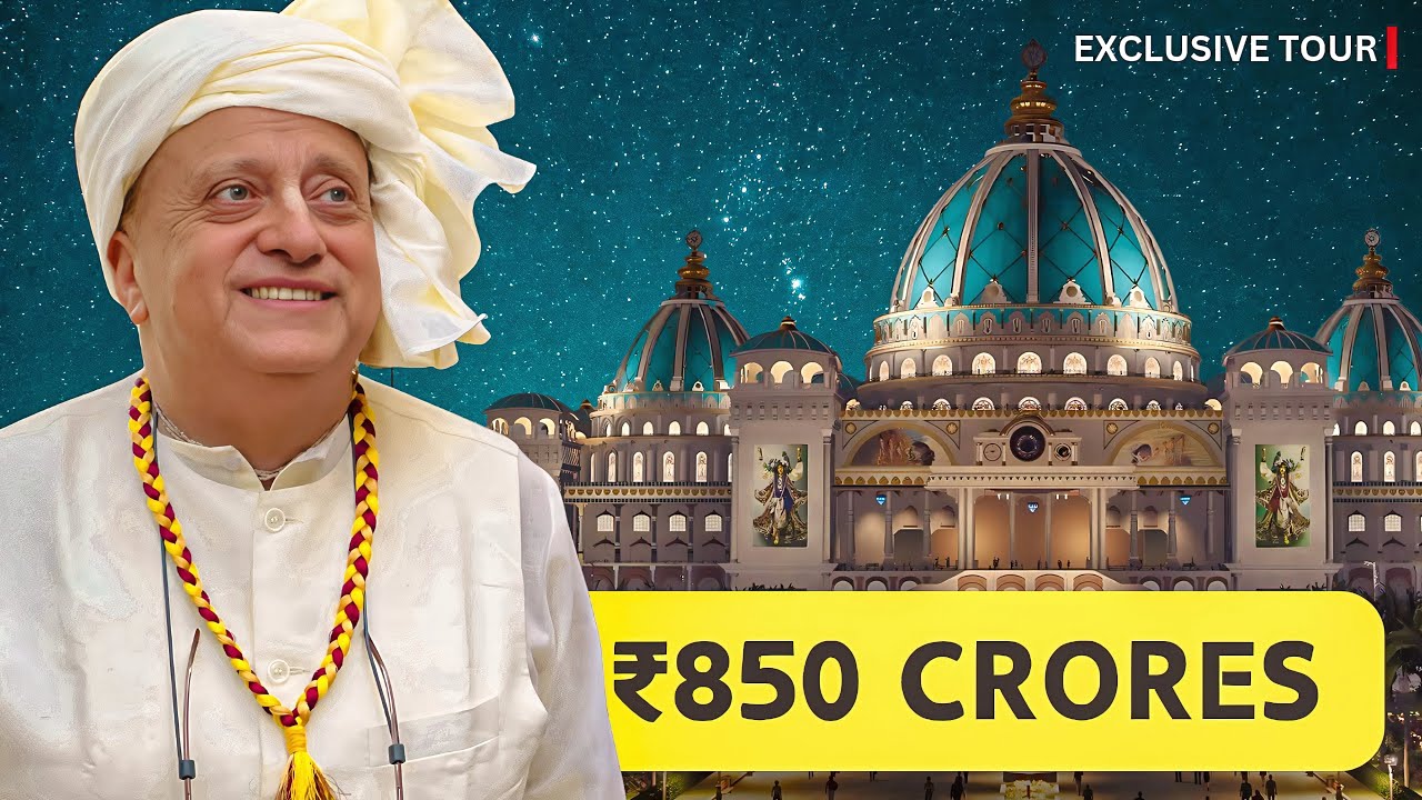 What They Don’t Show You About the World’s Largest ISKCON Temple!