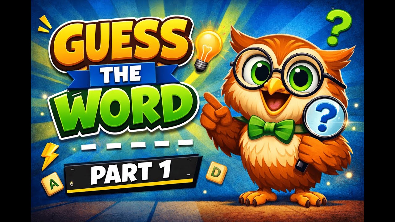 👉 Guess The Word 🧩 | Complete The Missing Letters (Can You Get 30/30?)