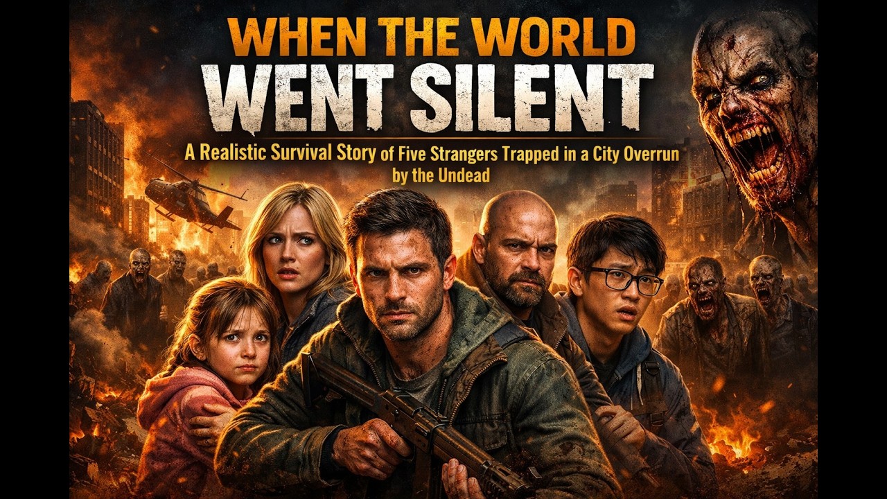When the World Went Silent: A Survival Story of Five Trapped in a City Overrun by the Undead