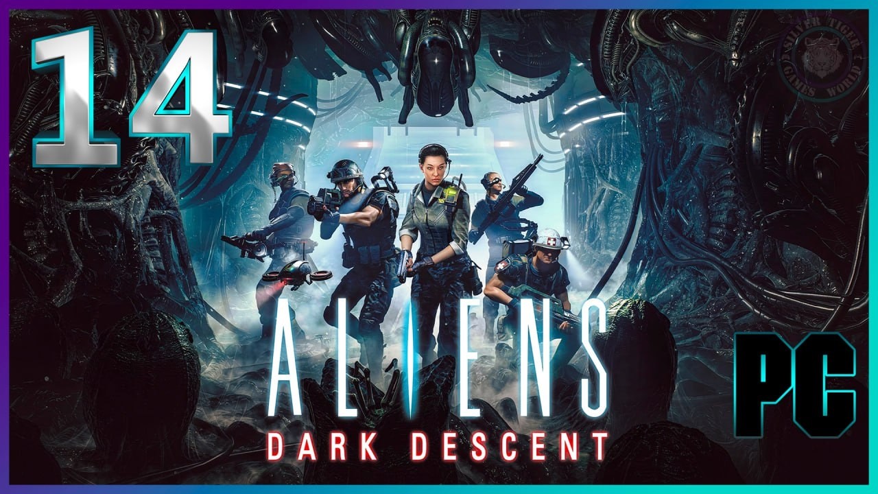 Aliens: Dark Descent - Худшее Прохождение Hard - Стрим №14