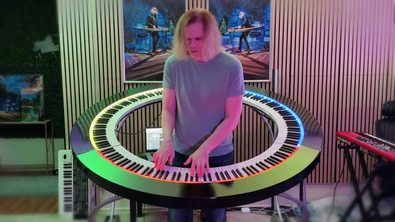 Brockett Parsons plays his circular keyboard live over an original melodic hip hop groove.