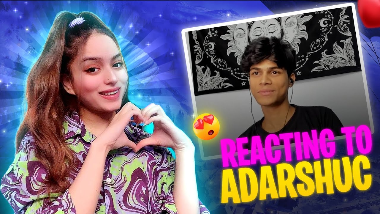 Mynaa Reaction On Indian Boy @adarshuc  | Indian Boy Finds Love On Omegle | Funny OMEGLE