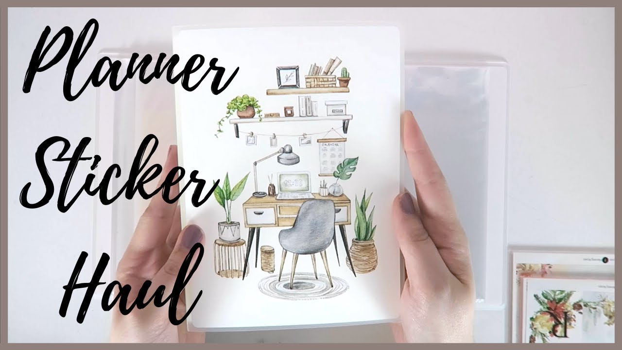 Planner Sticker & Supply Haul | ft. NEW Planning Roses Sticker Albums!