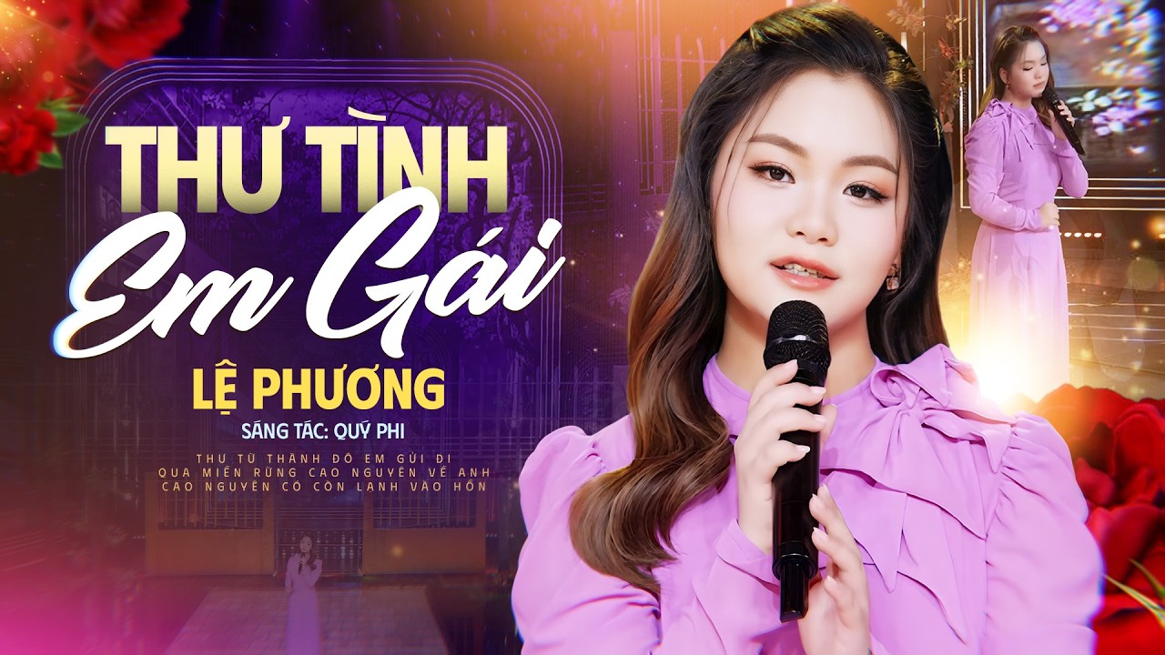 THƯ TÌNH EM GÁI (MV MUSIC) - LỆ PHƯƠNG || Nhạc Vàng Xưa Hải Ngoại Hay Nhất