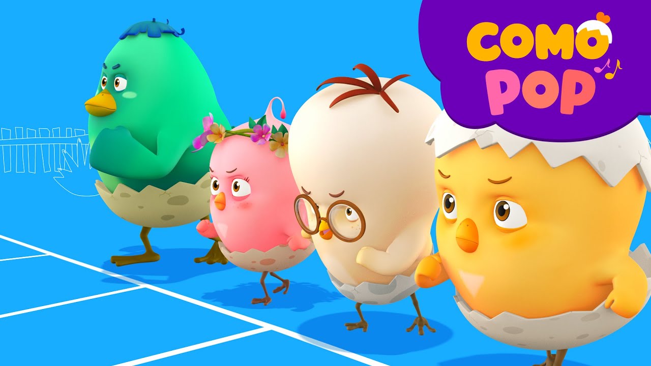 Como Pop | Kids Songs | Let's Run | +More Kids Songs | Cartoon video for kids | Como Kids TV