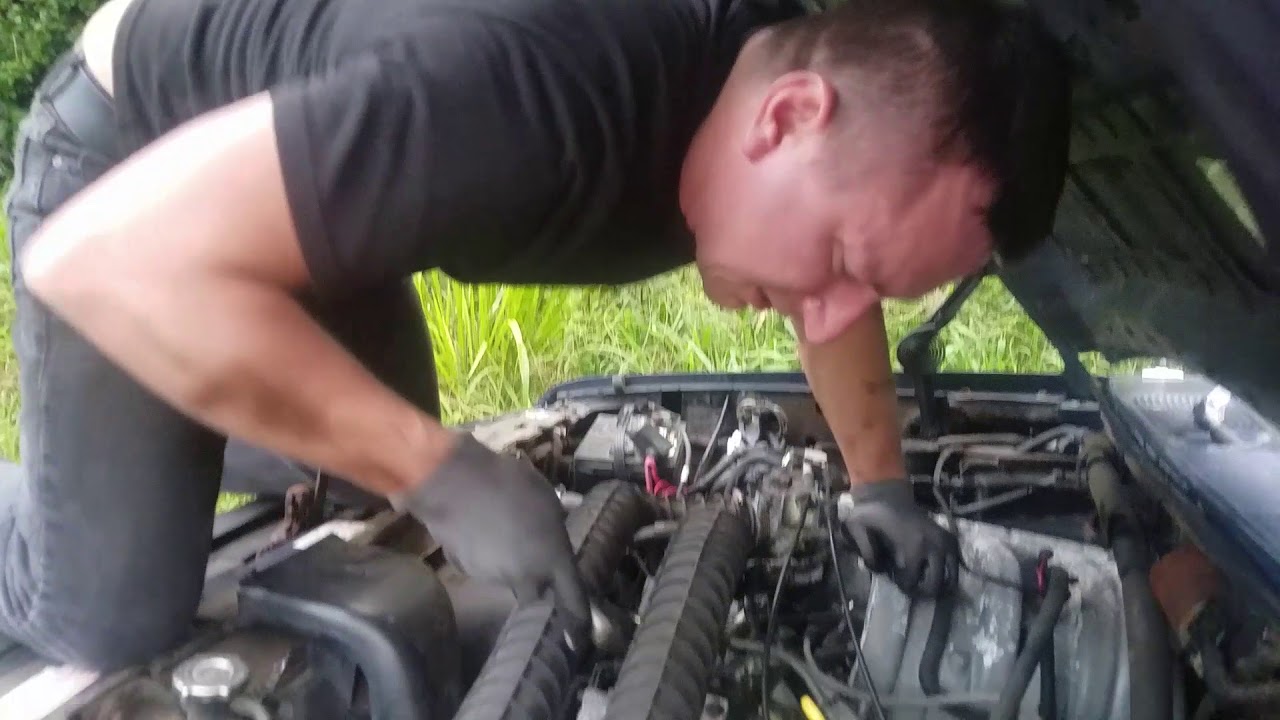 1992 to 1996 ford bronco 5.0 302 v8 oil sending unit replacement