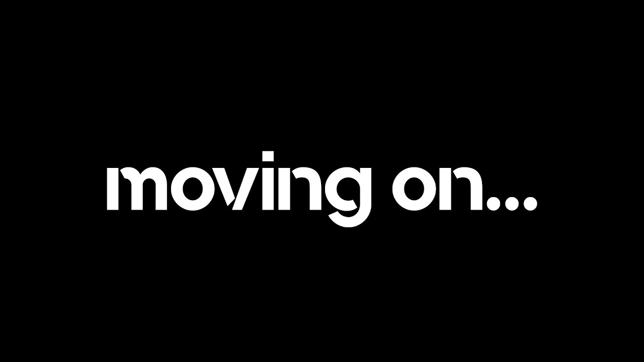 moving on...