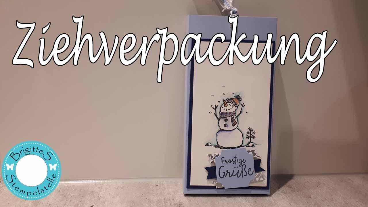 Ziehverpackung für Schokolade