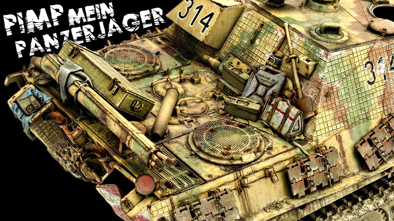 How To Make Your Tank Lived In! (Jagdpanther, Meng 1/35)