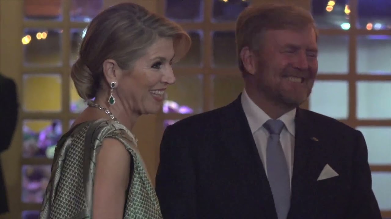 Koningin Máxima eert Suriname op tweede avond in Paramaribo
