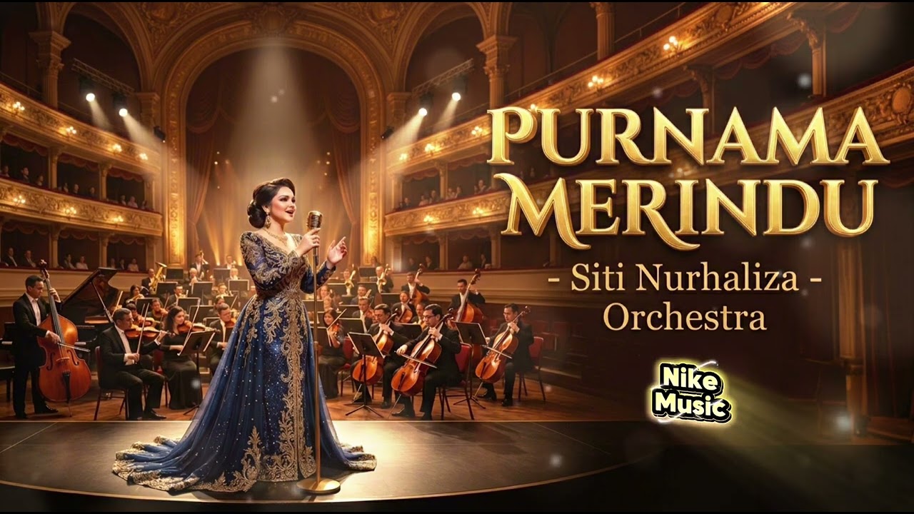 DENGARKAN!! PURNAMA MERINDU-SITI NURHALIZA(COVER) | ORCHESTRA VERSION