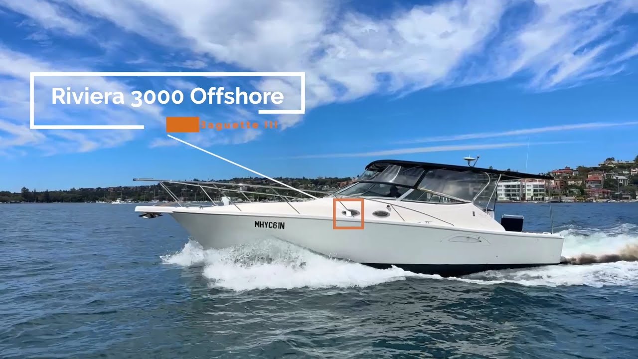 Riviera 3000 Offshore For Sale