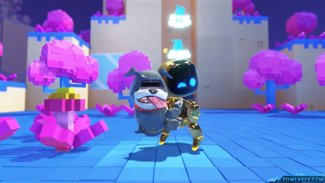 Astro Bot - Boxel Bust-Up - 100% Walkthrough (All Bots & Puzzle Pieces)