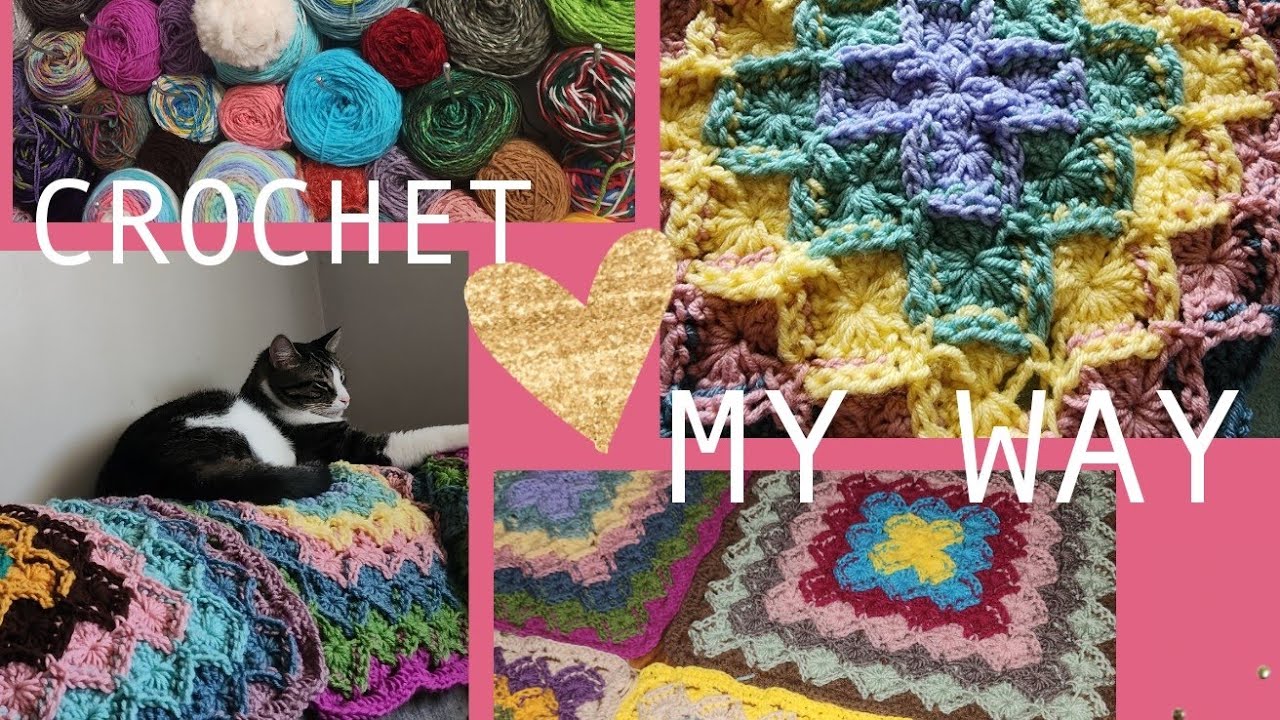 Bavarian Buster Granny Square Tutorial ~crochet MY WAY~