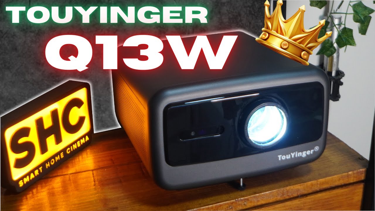 O MELHOR ATÉ R$2000!🔥Projetor Q13W Touyinger Review