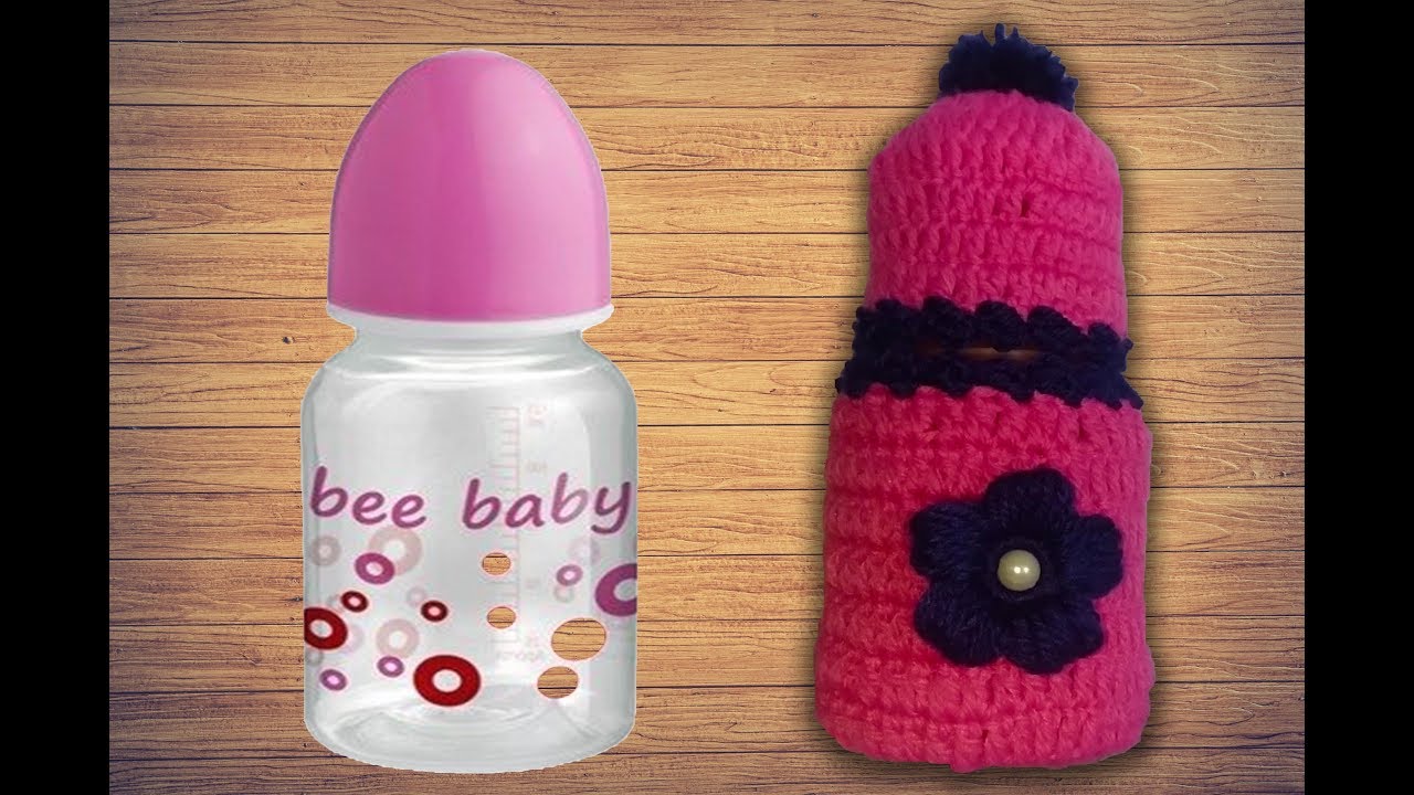 Baby Feeder Woolen Cover Easy Tutorial | Baby Feeder Woolen Cover | Easy Hand Work