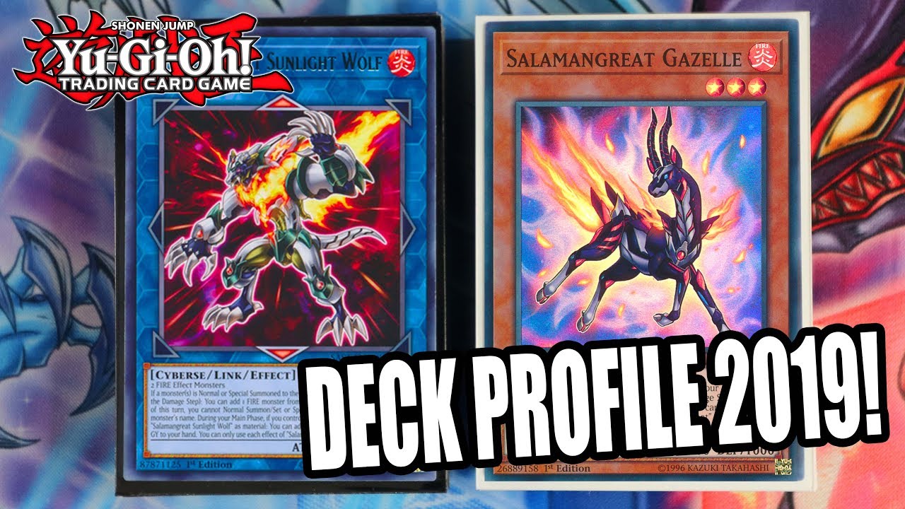 Yu-Gi-Oh! ЛУЧШИЙ! НОВЫЙ ПРОФИЛЬ КОЛОДЫ SALAMANGREAT SOULBURNER! НОВЫЕ КОМБО CYBERSE! ККИ ФЕВРАЛЯ ...