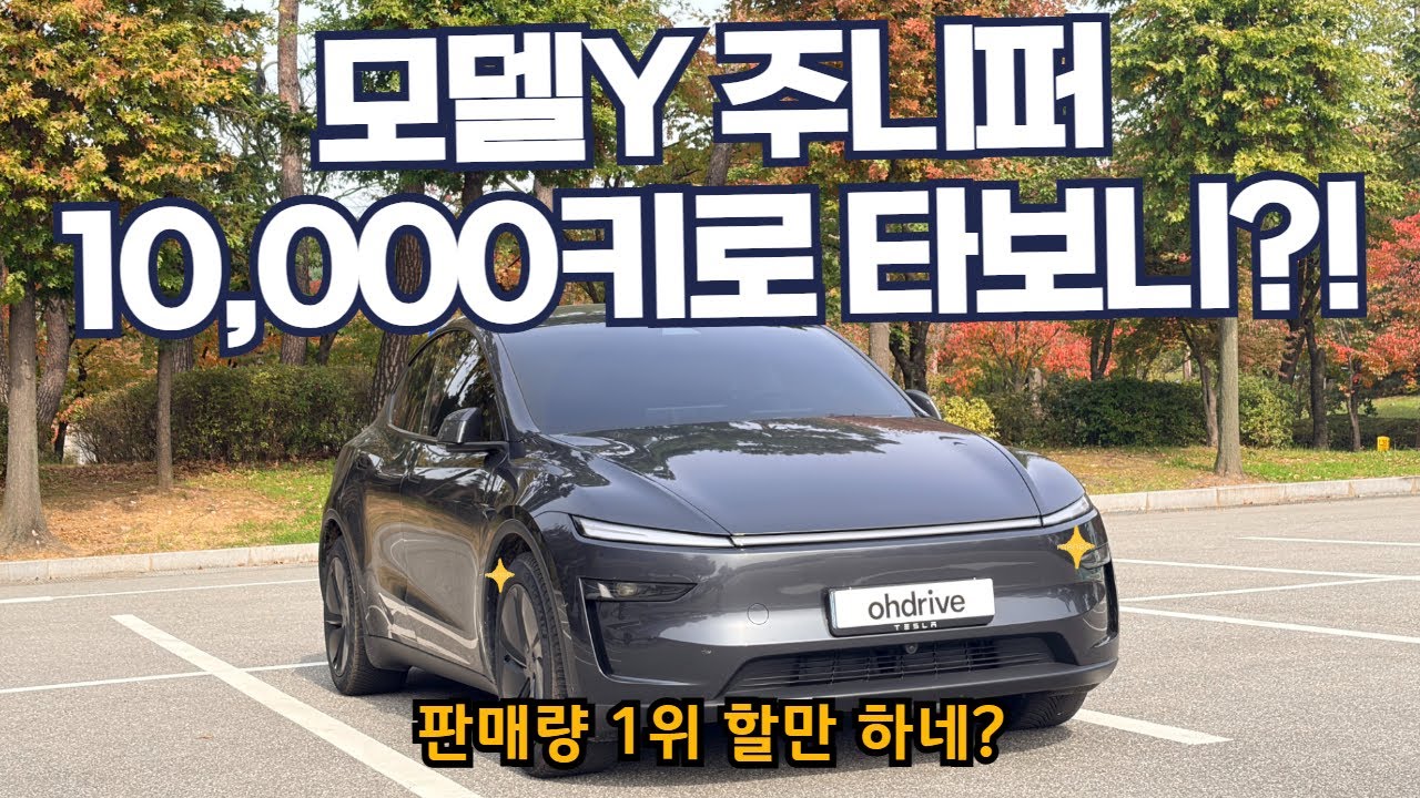 한국에서 가장 많이 팔리는 차! - 모델Y 주니퍼 만키로 탔습니다. [오너인터뷰]