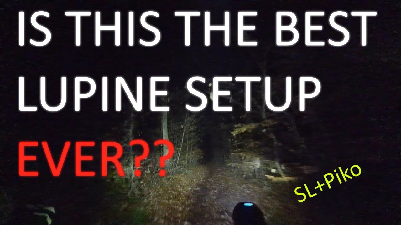 Lupine Specialized Levo Night Ride